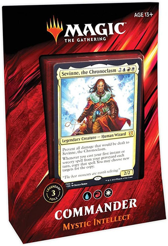 Magic: The Gathering Comandante 2019 Mystic Intelecto Cubier