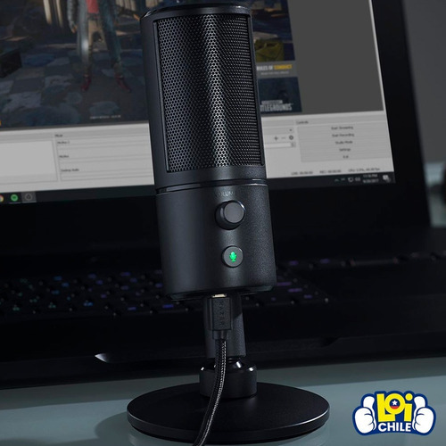 Imagen 6 de 6 de Micrófono Razer Seiren X condensador supercardioide y cardioide classic black