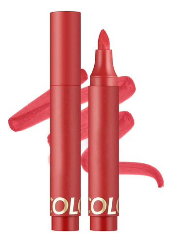 Lápiz Labial Líquido Con Tonos Mate Nude, 2 Pulgadas