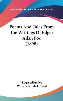 Libro Poems And Tales From The Writings Of Edgar Allan Po...