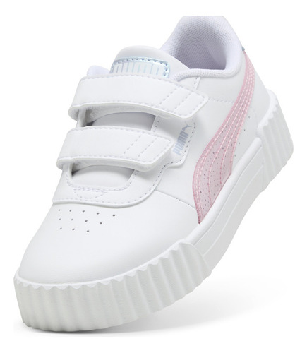Zapatilla Puma Carina 3.0 Blurry Dreams V Ps Blanco Niña