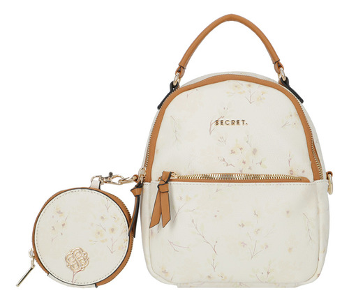 Mochila Secret Mother Fw24 Beige S