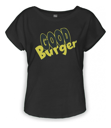 Playera Negra Dama Good Burger Película Nickelodeon 1308