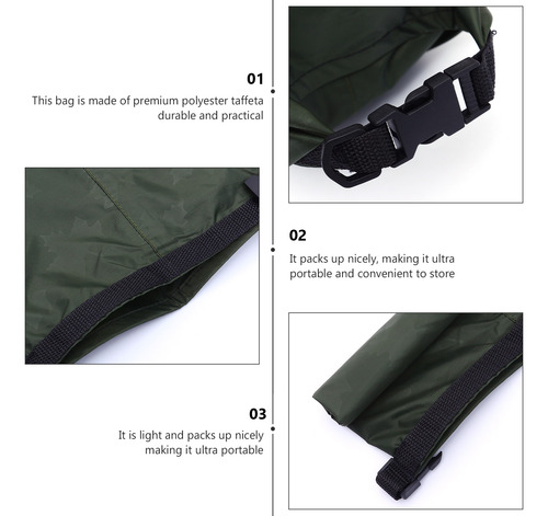 Mochila Impermeable Para Rafting 70 L