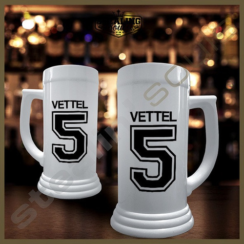 Chopp Plastico Cerveza | Formula 1 #740 | Sebastian Vettel