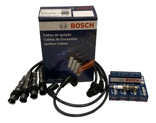 Juego Bujias Y Cables Bosch Vw Gol Trend 2011 /... 1.6 8v 