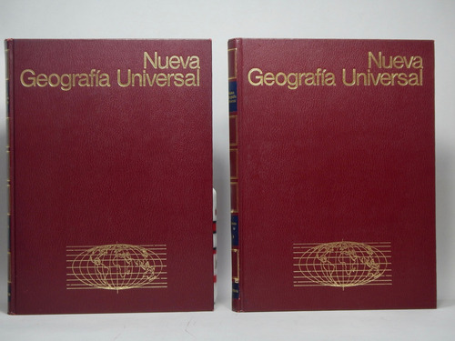 Nueva Geografía Universal Ediciones Ibc 10 Tomos 1980 Af5