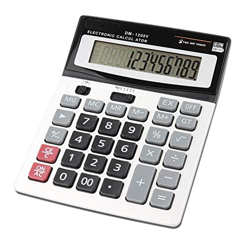 Calculadora Electronica Energia Solar Pantalla De 12 Digitos