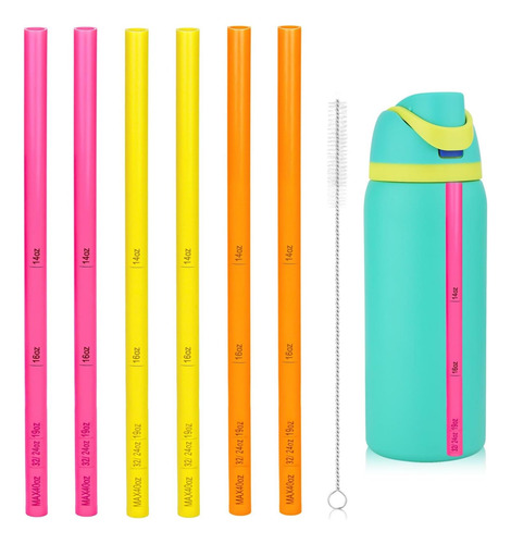 6pcs Reemplazo De Paja Para Owala Freesip 24 Oz 32oz Con De