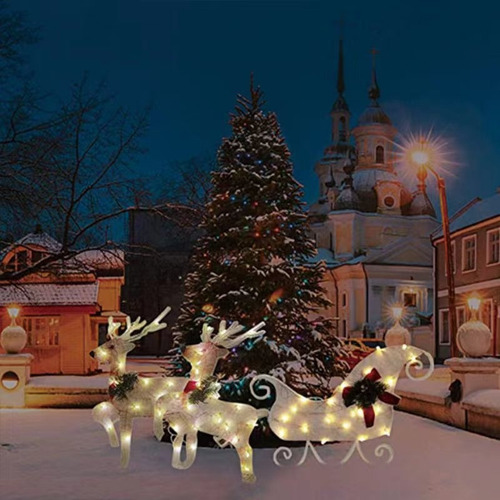Decoración Navideña Led Luces De Navidad Decoración Reno