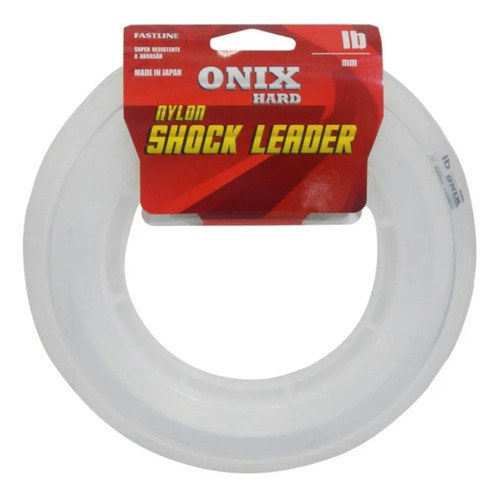 Linha Fastline Onix Hard Shock Leader 0,74mm 50m