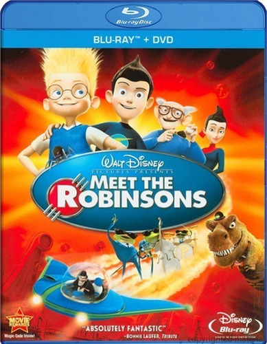 Blu-ray + Dvd Meet The Robinsons / La Familia Del Futuro