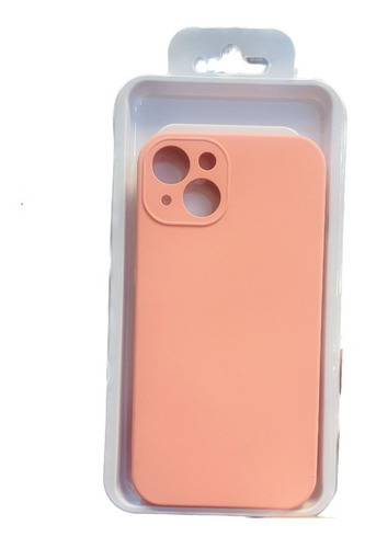 Protector Silicone Case  Para  iPhone 14 Comun Colores