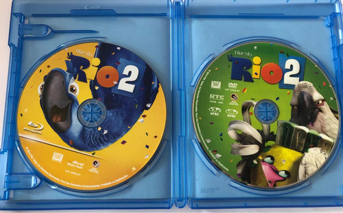 Bluray Película Infantil Rio 2 Audio En Español Usado (Usado)