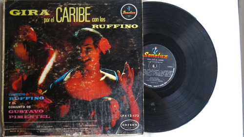 Vinyl Vinilo Lp Acetato Gira Por El Caribe Con Los Ruffino