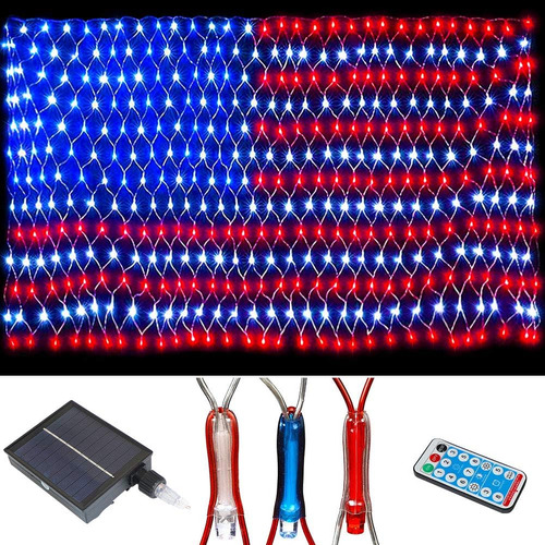 Luces De Bandera Avanzadas Americanas, 420 Luces De Cad...