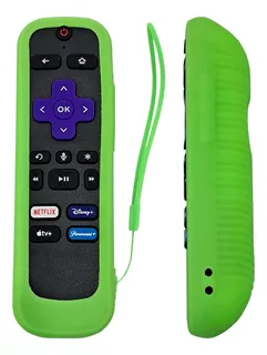 Funda Protectora Para Control Remoto Roku Express 4k-verde