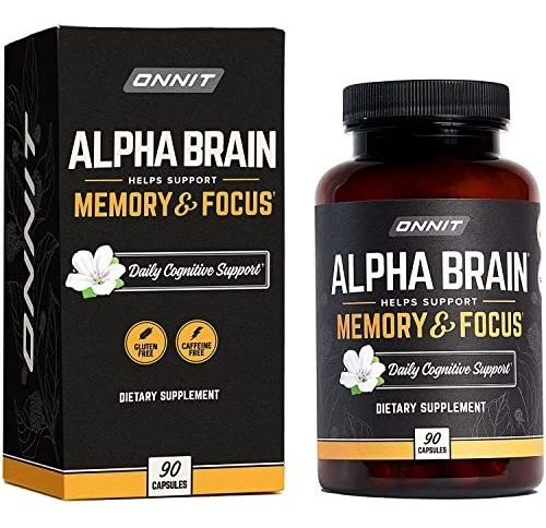 Onnit Alpha Brain (90 Ct)  Más De 1 Millón De Botellas Vend