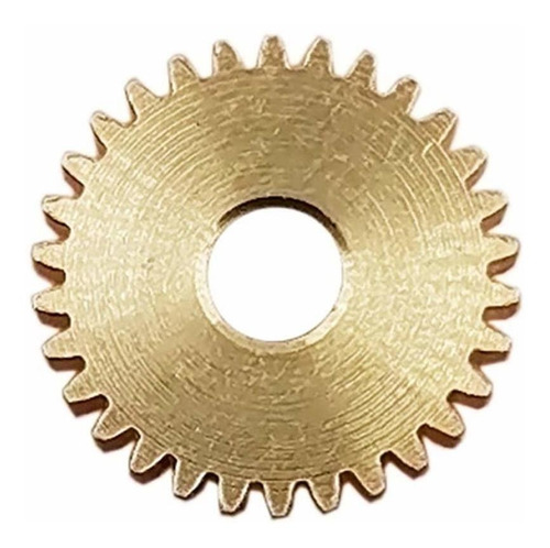 Khjk Chfeng-gg 1pc 0.2m Brass Gears 30 Tooth Thickness