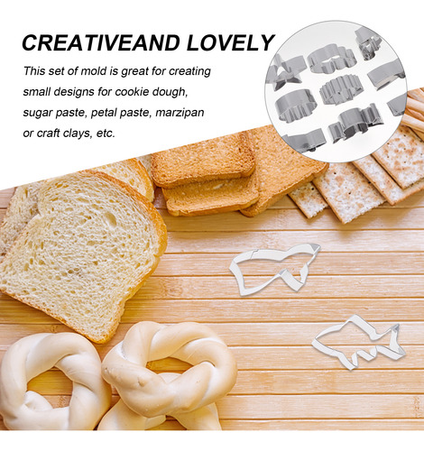 Molde Para Galletas Con Forma De Pulpo Para Fondant, 9 Unida