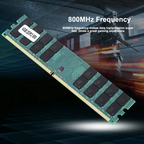 4gb 4g Ddr2 800mhz Pc2-6400 Memória De Computador Ram Pc Dim