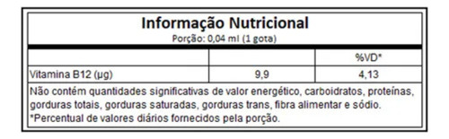 Vitamina B12 Sabor Morango E Limao Gts 20ml - Dux