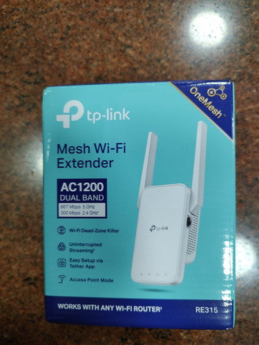 Tplink Repetidor Extensor Rango Wifi Ac1200 Onemesh Re315