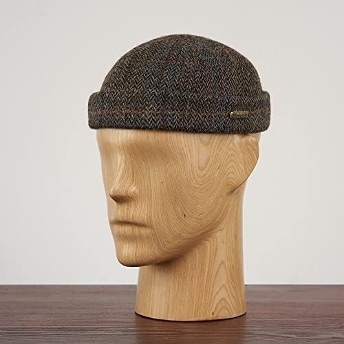 Gorra Sterkowski Docker | Gorro De Tweed Escocés Genuino Par