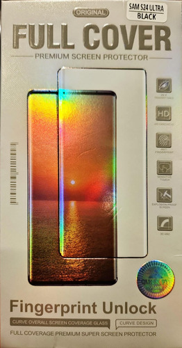 Vidrio Templado Para Samsung S24 Ultra Full Glue C/huella