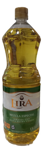 Aceite Lira Oliva Ex Virgen Y Girasol 1.5 Lt X 12 Un S/tacc