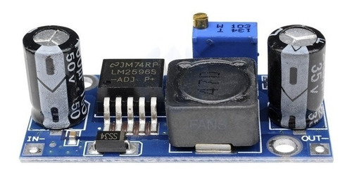 4 Módulo Conversor Dc/dc Step Down Lm2596 Dc-dc Arduino Pic