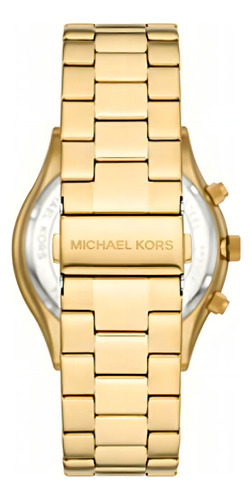 Reloj pulsera Michael Kors 736209 con correa de acero inoxidable color dorado