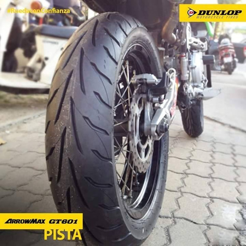 Llanta Moto Dunlop Arrowmax Gt601 Medida 140/70-17 Ns Fz R15