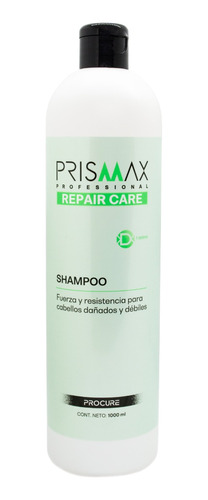 Prismax Repair Care Shampoo Reparador Pelo Dañado Grande 6c