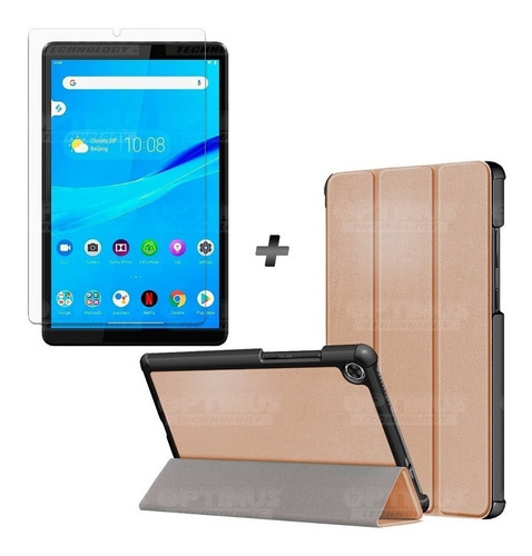 Kit Cristal Y Case Protector Tabl Para Lenovo Tab M8 X8505f