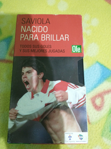 Vhs River Saviola Nacido Para Brillar Ole (Usado)