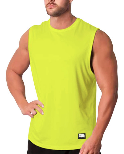 Musculosa Deportiva Hombre Futbol Crossfit Entrenamiento G6