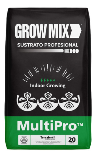 Sustrato Grow Mix Indoor 20 Lt Cs-*