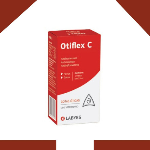Otiflex - C  / 25ml/ Tratamiento Para Infecciones Del Oído 