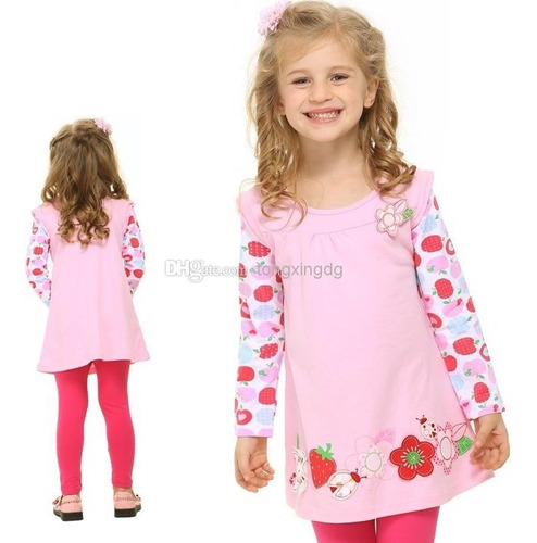 Hermosas Blusas Tipo Vestido Importadas Para Niñas