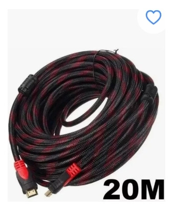 Cable Hdmi 20 Metros Full Hd 1080pc 3d Ps3
