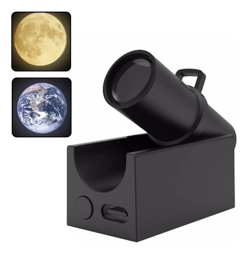 Nuevo Lámpara Miniproyector Tierra Luna Noche Cielo Astros