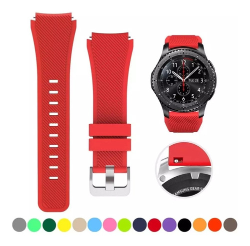 Pulso Correa 20mm Samsung Watch 42mm Active 1 Y 2 Huawei