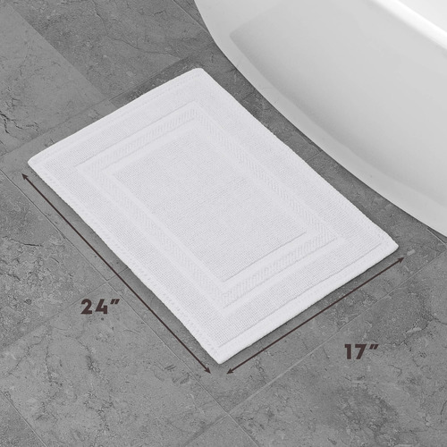 Jean Pierre Alfombra De Baño De Carreras De Piedra, Algodón,