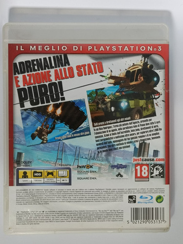 Just Cause 2 - Ps3 - Mídia Física Original (Usado)