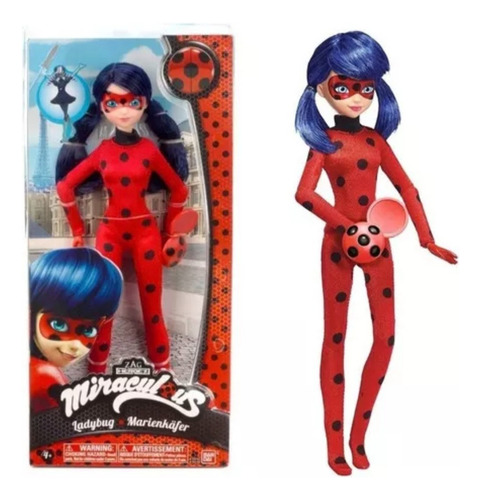 Ladybug Muñeca Miraculous Exclusiva Primera Edición