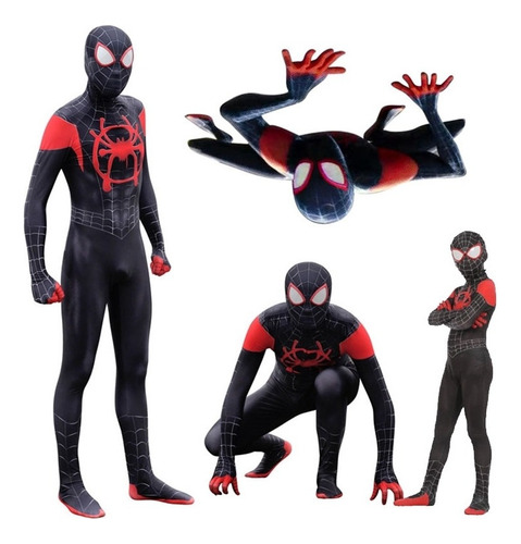 Halloween Niño Araña Disfraz De Spiderman Venom Superhéroe