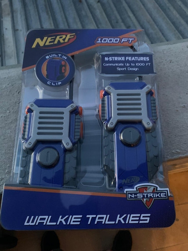 Nerf N-strike Walkie Talkie. 1000 Ft/pies De Rango. Hasbro