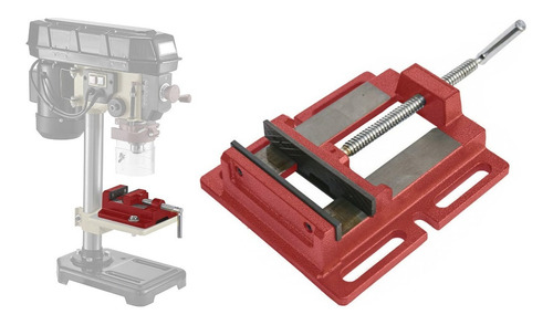 Morsa Paralela Para Furadeira De Bancada 4¨ Pol. 100mm Pro