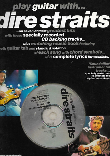 Dire Straits Partituras Guitarra Con Cd Usa